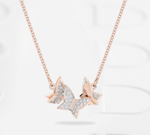 Rose Gold Pendant Necklace